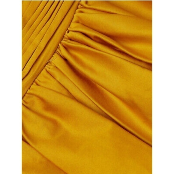 AMUR Tami Pleated Skort Shorts Turmeric Gold size 8 - Picture 7 of 16
